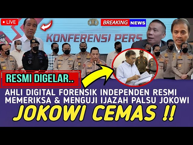 JOKOWI CEMAS !! AHLI DIGITAL FORENSIK INDEPENDEN AKAN SEGERA MENGUJI KEASLIAN IJAZAH MILIK JOKOWI