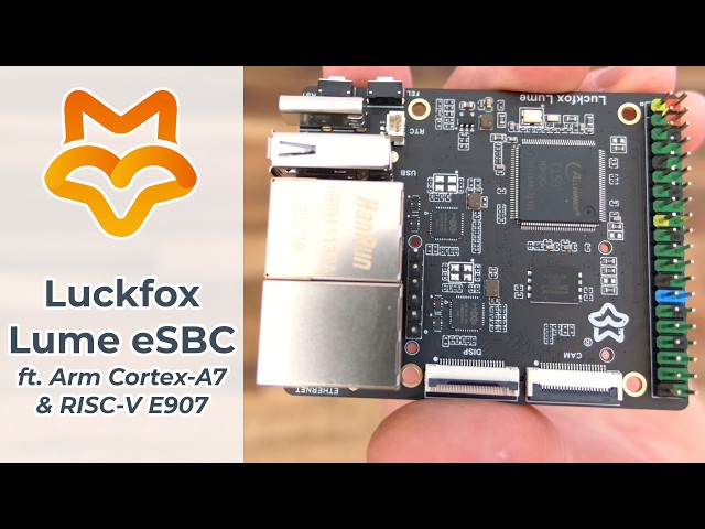 The Luckfox Lume: An Industrial eSBC with RISC-V, Dual Ethernet (plus giveaway)