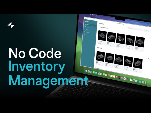How to Build an Inventory Management App Fast without Coding [Glide Classic]