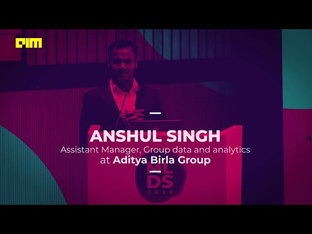 Streamlit – a python library for reducing lead time in MLOps By Anshul Singh [MLDS2020]