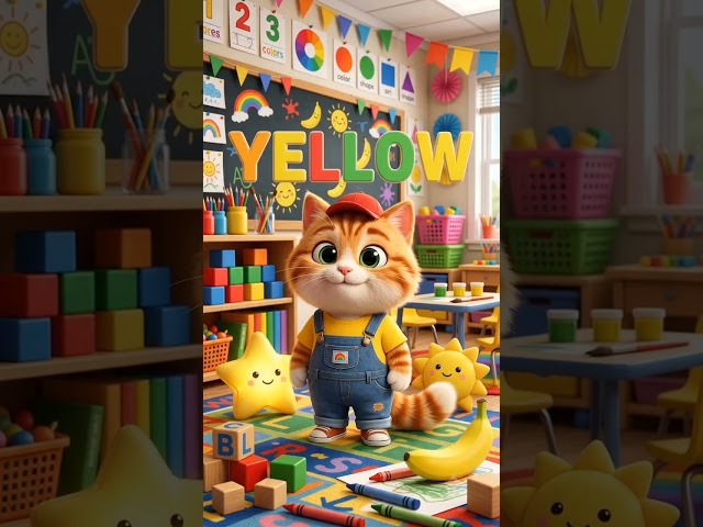 Milo Learns Colors! 🌈🐱 | Fun Kids Learning | go watch more videos on the channel