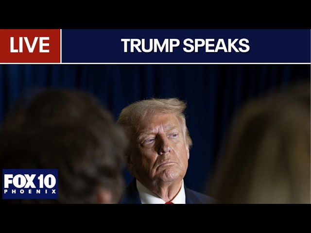 🔴LIVE: President Donald Trump gives speech at General Motors | FOX 10 Phoenix