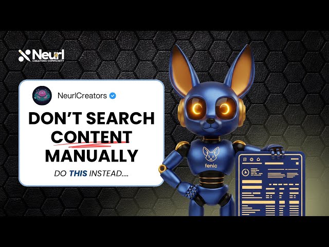 STOP SEARCHING CONTENT MANUALLY | Do this instead 🦊🧑🏽‍💻