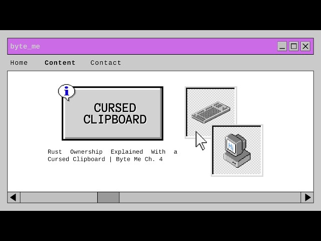 Rust Ownership Explained With a Cursed Clipboard | Byte Me Ch. 4