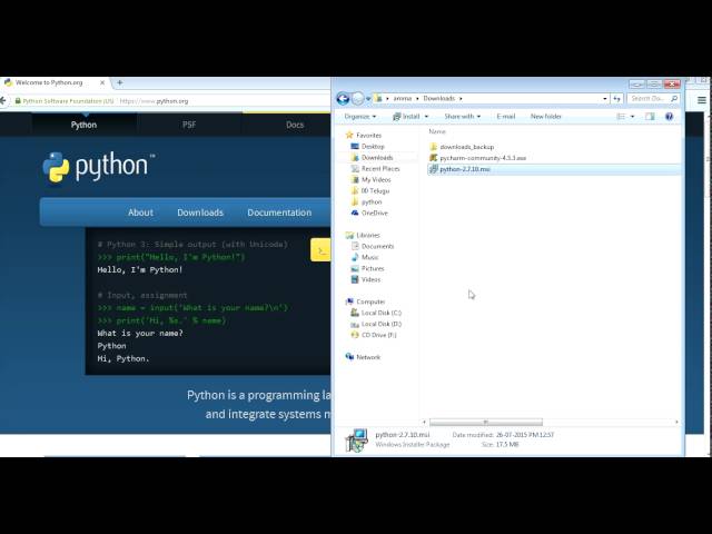 Python, pip and additional packages installation in windows