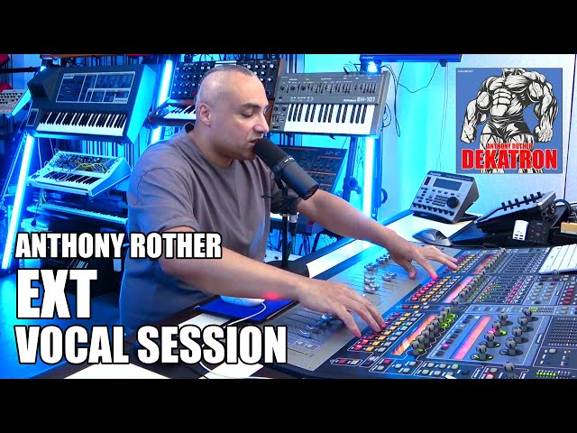 Anthony Rother - EXT - DEKATRON (Studio Session)