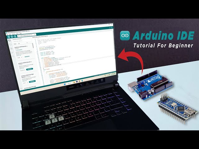 Arduino IDE for Beginners: Step-by-Step Installation and Programming Tutorial