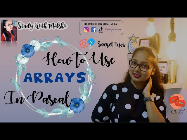 How to use Arrays in Pascal | Pascal programming | Programming for beginners