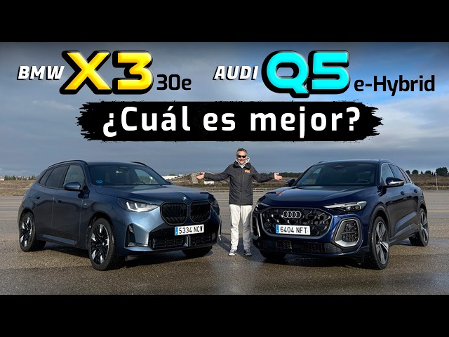 ¿Cuál es el mejor SUV híbrido enchufable? Prueba BMW X3 frente a Audi Q5