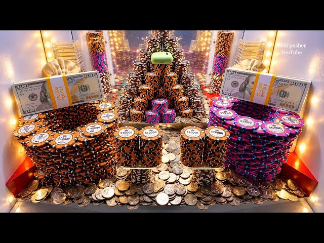 1 quarter challenge high limit coin pusher 