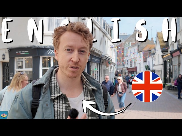 Learn Real-Life British English - In A Seaside Town! | English Comprehensible Input