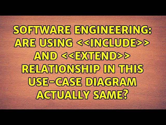 Are using ＜＜include＞＞ and ＜＜extend＞＞ relationship in this use-case diagram actually same?