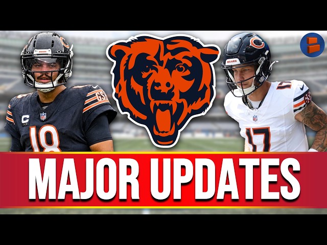 🚨MAJOR CHICAGO BEARS INJURY NEWS🚨 Big Updates On Caleb Williams & Tyson Bagent