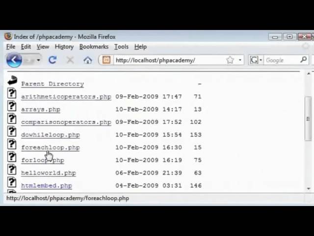 PHP Loops Foreach Statement   English