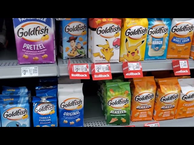 WOW! VIRAL! ASMR! *THE ULTIMATE WALMART CRACKERS AISLE SHOPPING!* #asmr #amazing #viral #snacks 