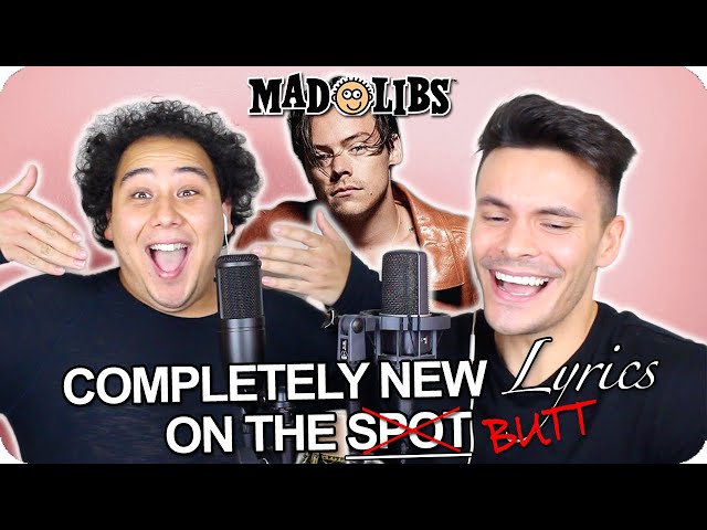Harry Styles - "Watermelon Sugar" MadLibs Cover (LIVE ONE-TAKE!)
