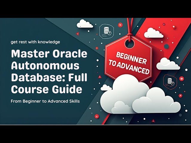 Oracle Autonomous Database Architecture | Beginner DBA Guide