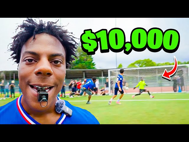 iShowSpeed's $10,000 Football Challenge!
