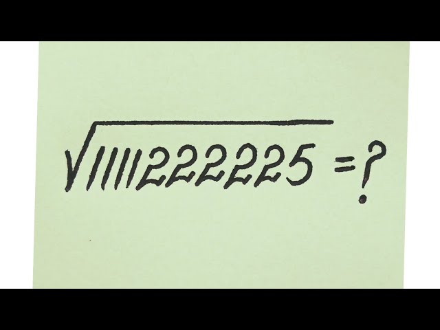 Harvard University Admission Interview Tricks l Calculator Not Allowed l Olympiad Math