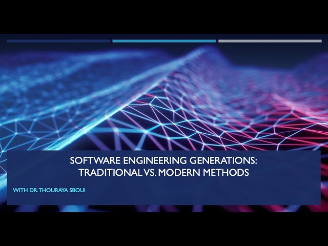 Generations of Software Engineering Methods (Traditional Vs Modern Methods)