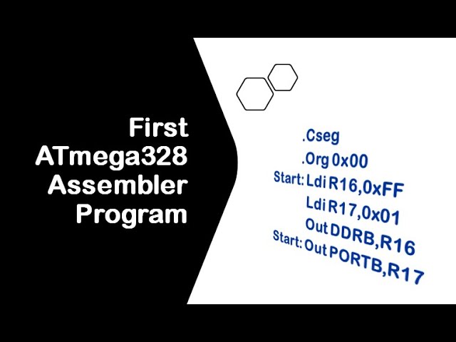 #54 First ATmega328 Assembler Program