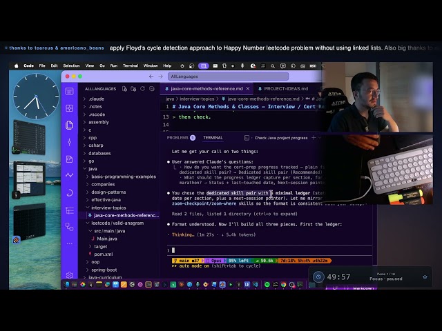for 16 hours I'm coding Python and Java. Let's goo!! (Part 1/2)