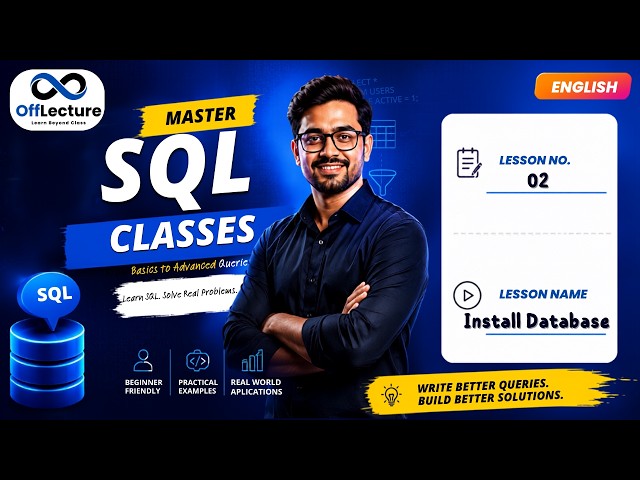 How to Install Database & SSMS (Step by Step) | Lesson 2