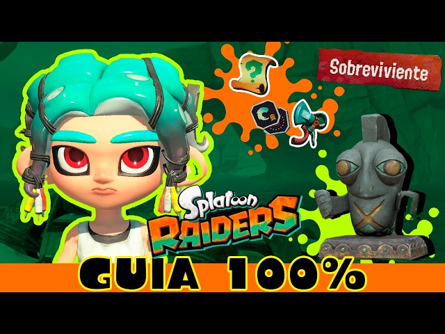 Splatoon Raiders 🦑 100% Complete Guide Part 1