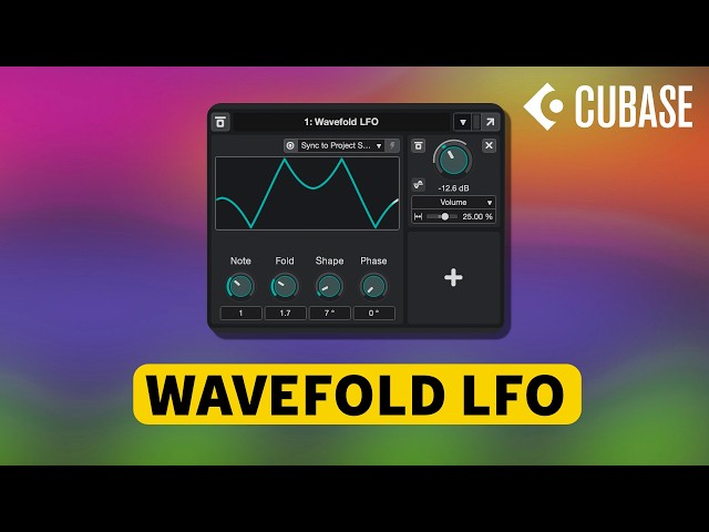 This is Wavefold LFO | Cubase Modulators Explained