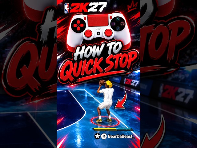 How to QUICK STOP in NBA 2K27! (Under 1 Minute)