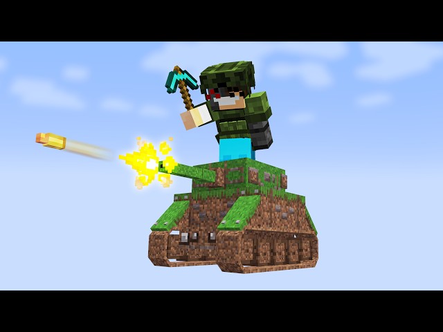 Minecraft, But It's On 1 War Block