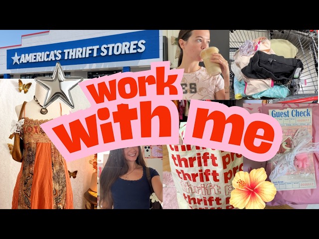 DAY IN MY LIFE AS A DEPOP TOP SELLER | thrifting, packing orders, listing
