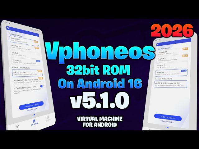 How to Run Old Android Games on Any Phone | VPHONEOS v5.1.0