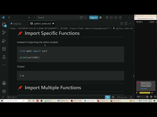 Modules are very easy right