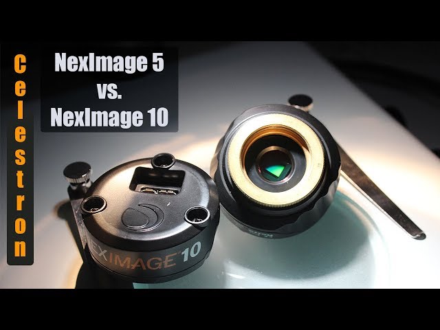Celestron: NexImage 5 vs.  NexImage 10