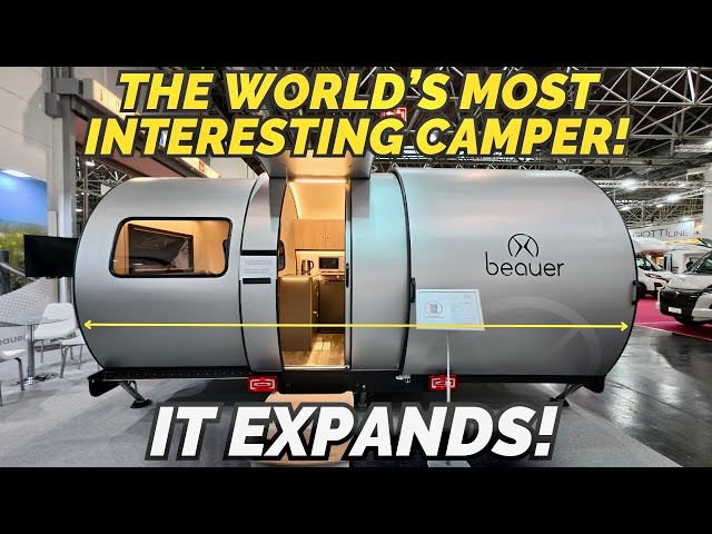 ¡LA CARAVANA MÁS INTERESANTE DEL MUNDO! Remolque de viaje Beauer X3 2026