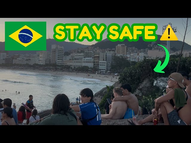 ⚠️ Is Rio de Janeiro SAFE for tourists in 2026 🤔 5 Safety Tips you NEED to know! 🇧🇷