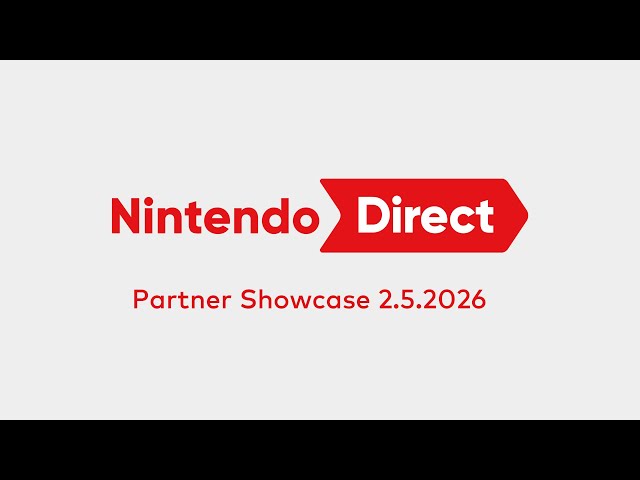 Nintendo Direct: Partner Showcase 2.5.2026