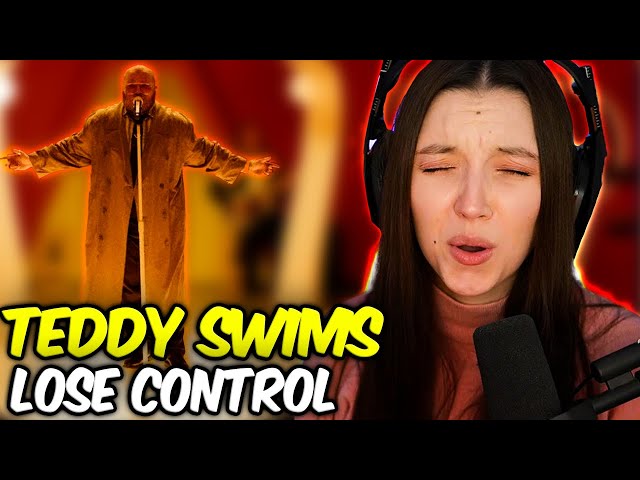 Teddy Swims - Lose Control | FIRST TIME REACTON (LIVE)