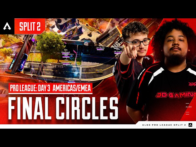 The Fight For 1st Is Heating Up! | ALGS YR6 Final Circles AMERICAS & EMEA