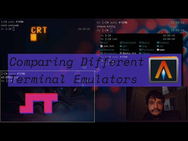 Comparing Different Terminal Emulators