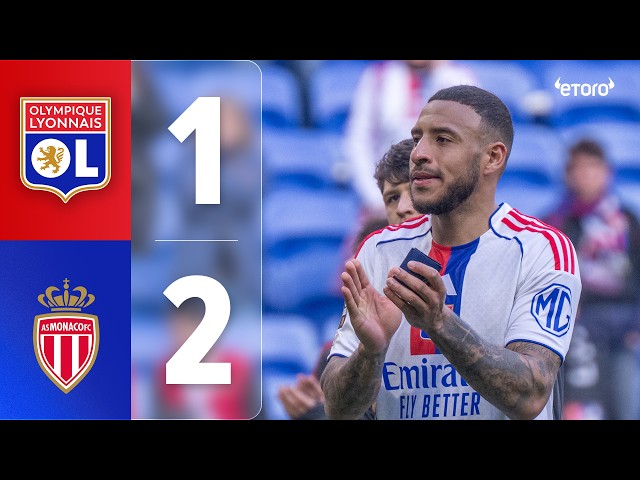 OL - AS Monaco: Una amarga derrota (1-2)