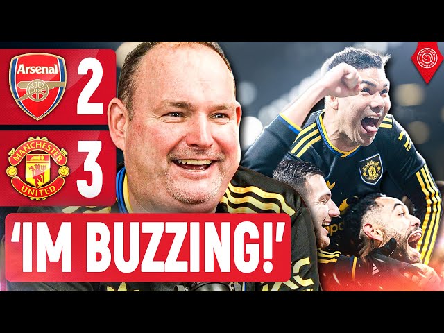 "We Finally Have HOPE!" | Andy Tate REACTS | Arsenal 2-3 Manchester United