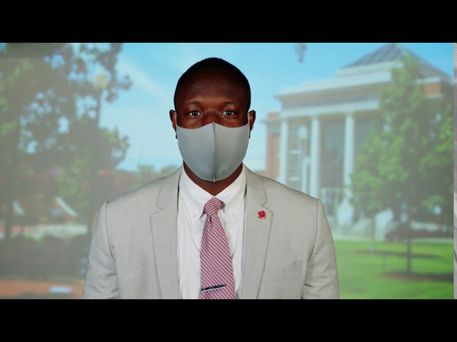 SGA President Demarcus Joiner Message to Students | The University of Alabama