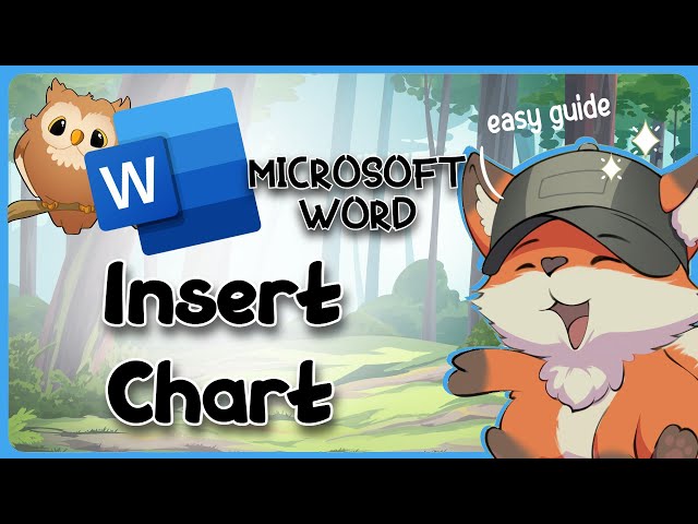 MS Word Insert Chart 2025 | Guide Glimpse