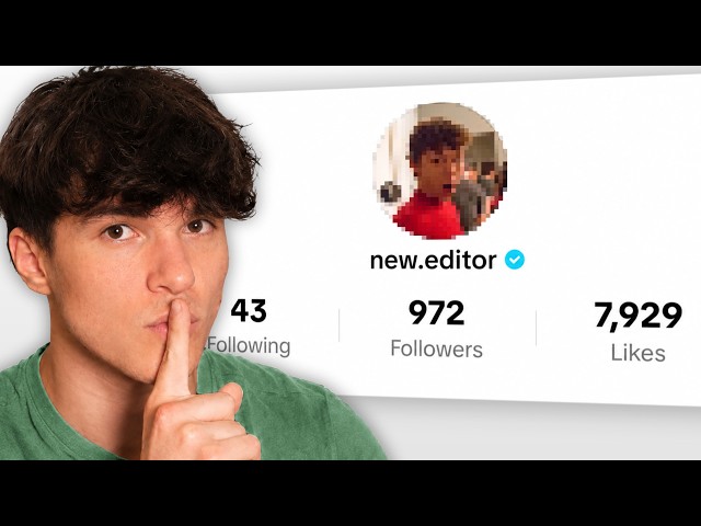 I WENT VIRAL ON A SECRET EDITING ACCOUNT