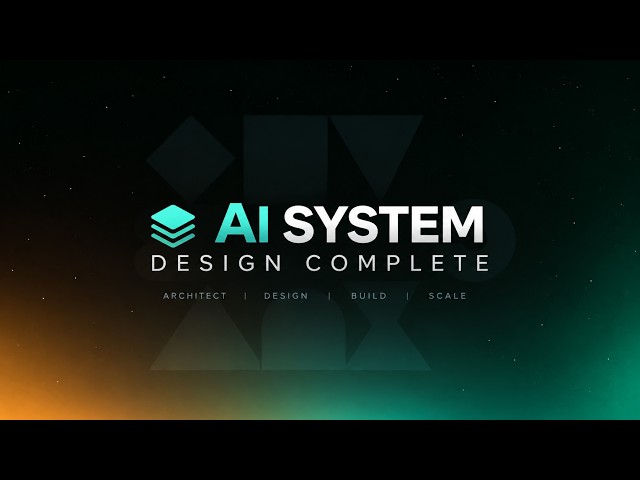 AI System Design Complete (2026) | Build Production-Ready AI Applications