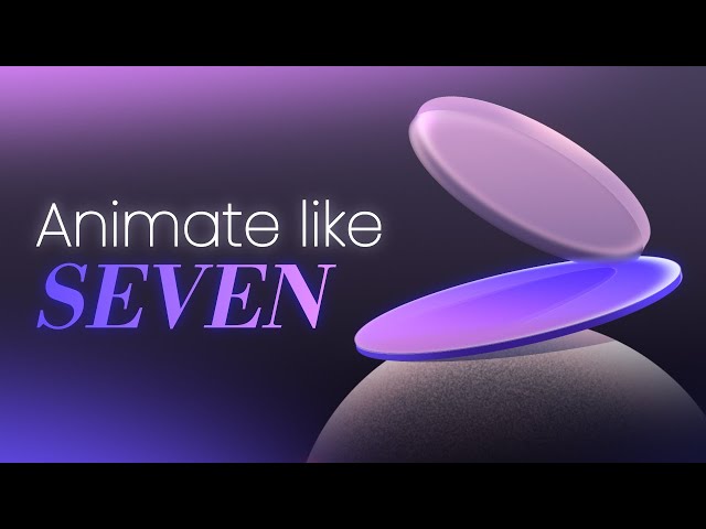 How to create Motion Design like Seven (Wonil Seo)