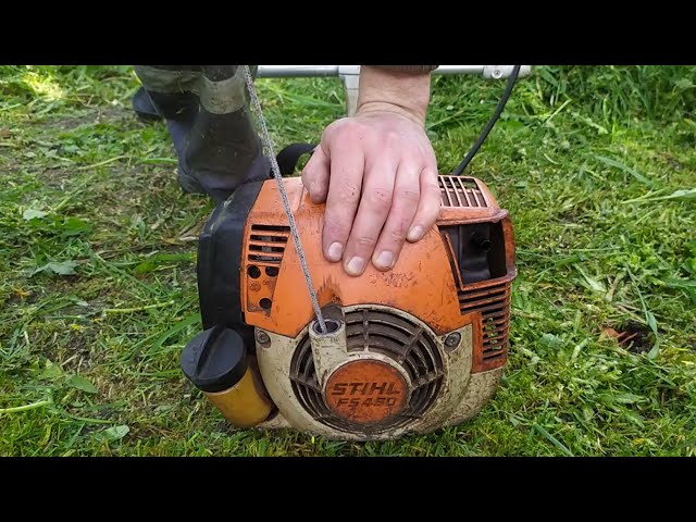 ✅Stihl FS 450 - Grass Cutter - Start After 3 Years
