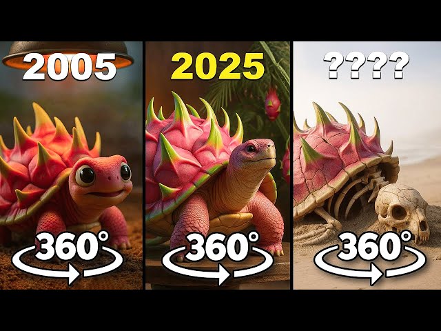 Evolution of Torrtuginni Dragonfrutinni 360° VR
